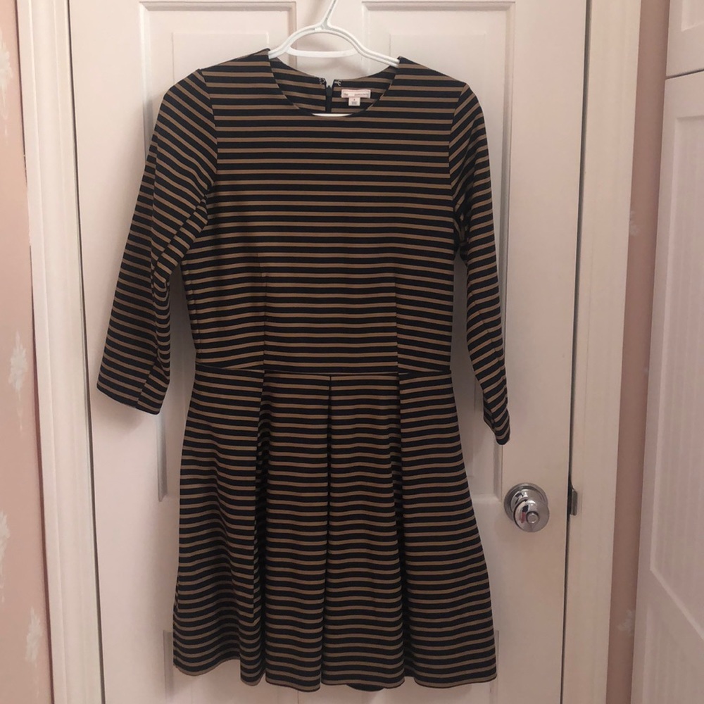 Classy black and brown dress